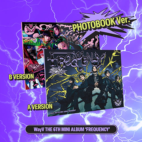 [Easter Clearance] WayV - FREQUENCY / 6th Mini Album (Photobook Ver.)(Random)