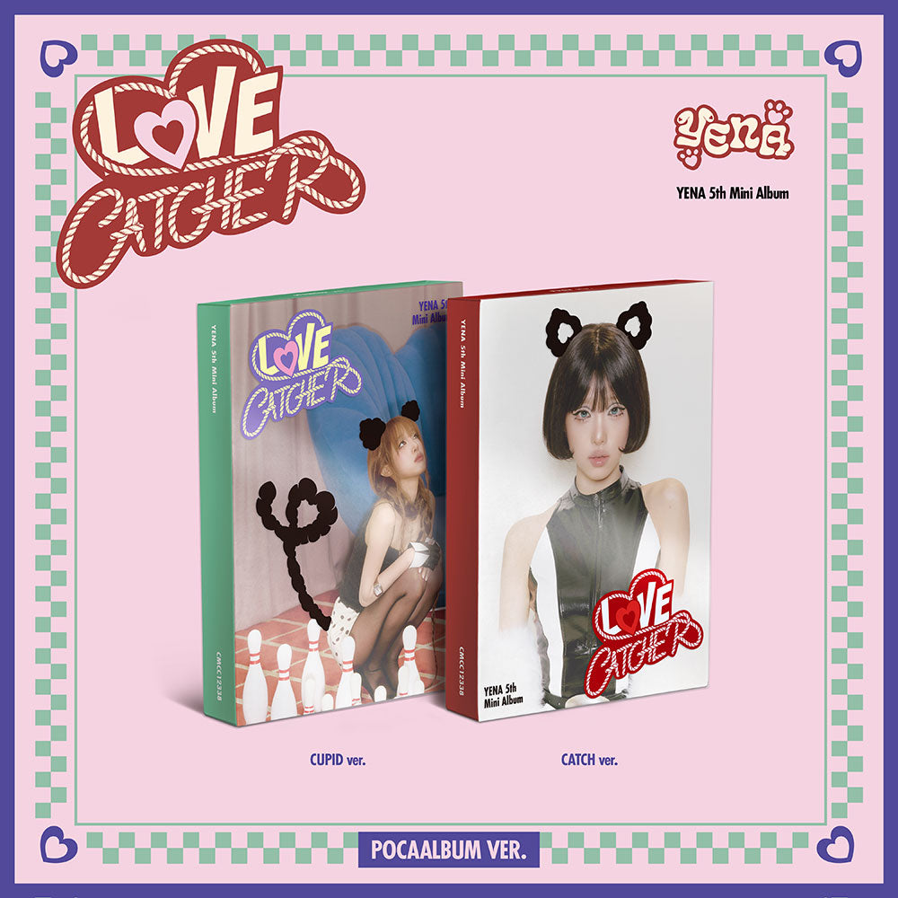 [POB] [LUCKY DRAW] YENA - LOVE CATCHER / 5th Mini Album (POCAALBUM Ver.) (Random)