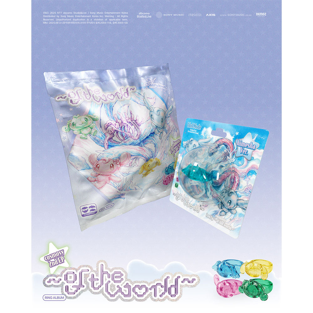 [Pre-order] cosmosy -  ‘~ of the world ~’ / 2nd EP Album (Ring Album ver.)
