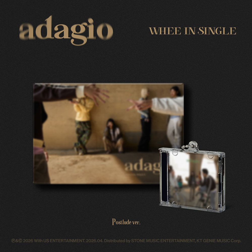 [Pre-order] WHEE IN - adagio / Single Album (Postlude ver.)