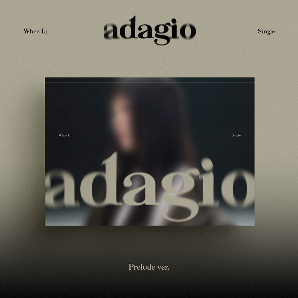 [POB] WHEE IN - adagio / Single Album (Prelude ver.)
