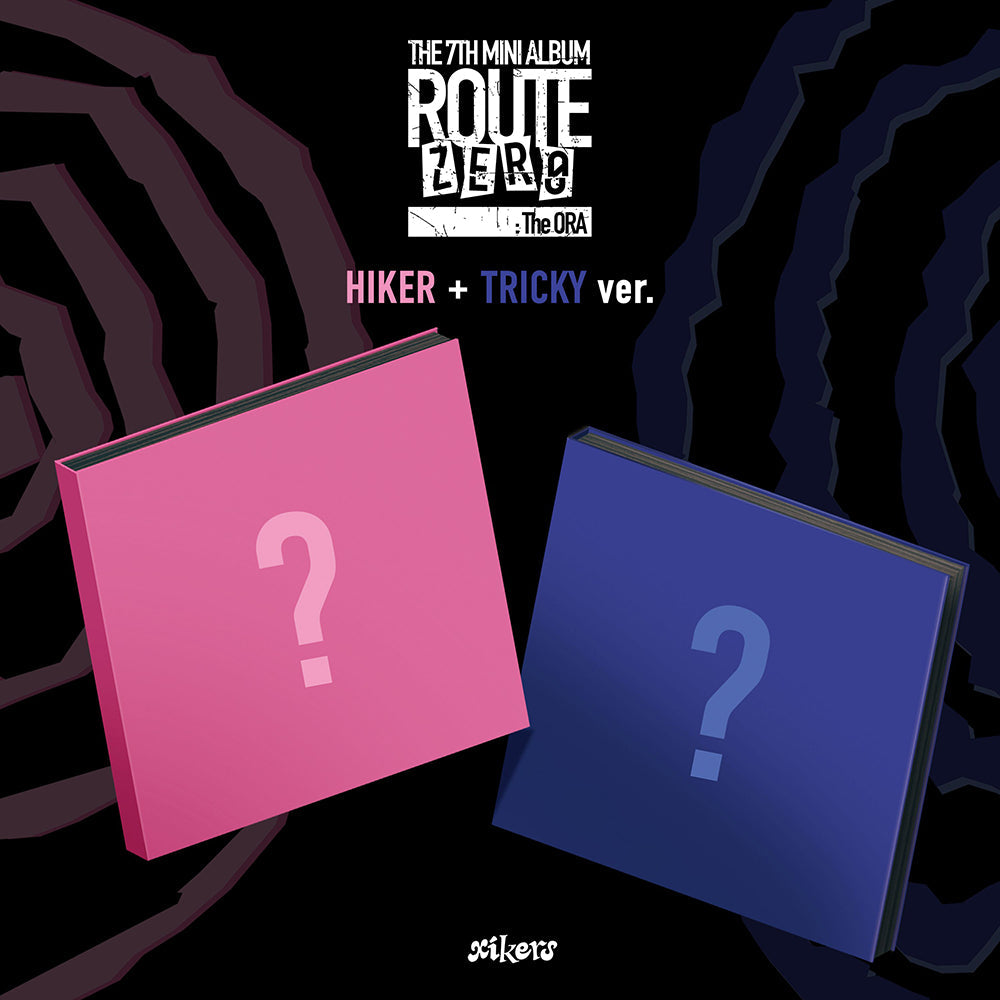 [POB] xikers - ROUTE ZERO : The ORA / 7th Mini Album (HIKER ver. + TRICKY ver.)