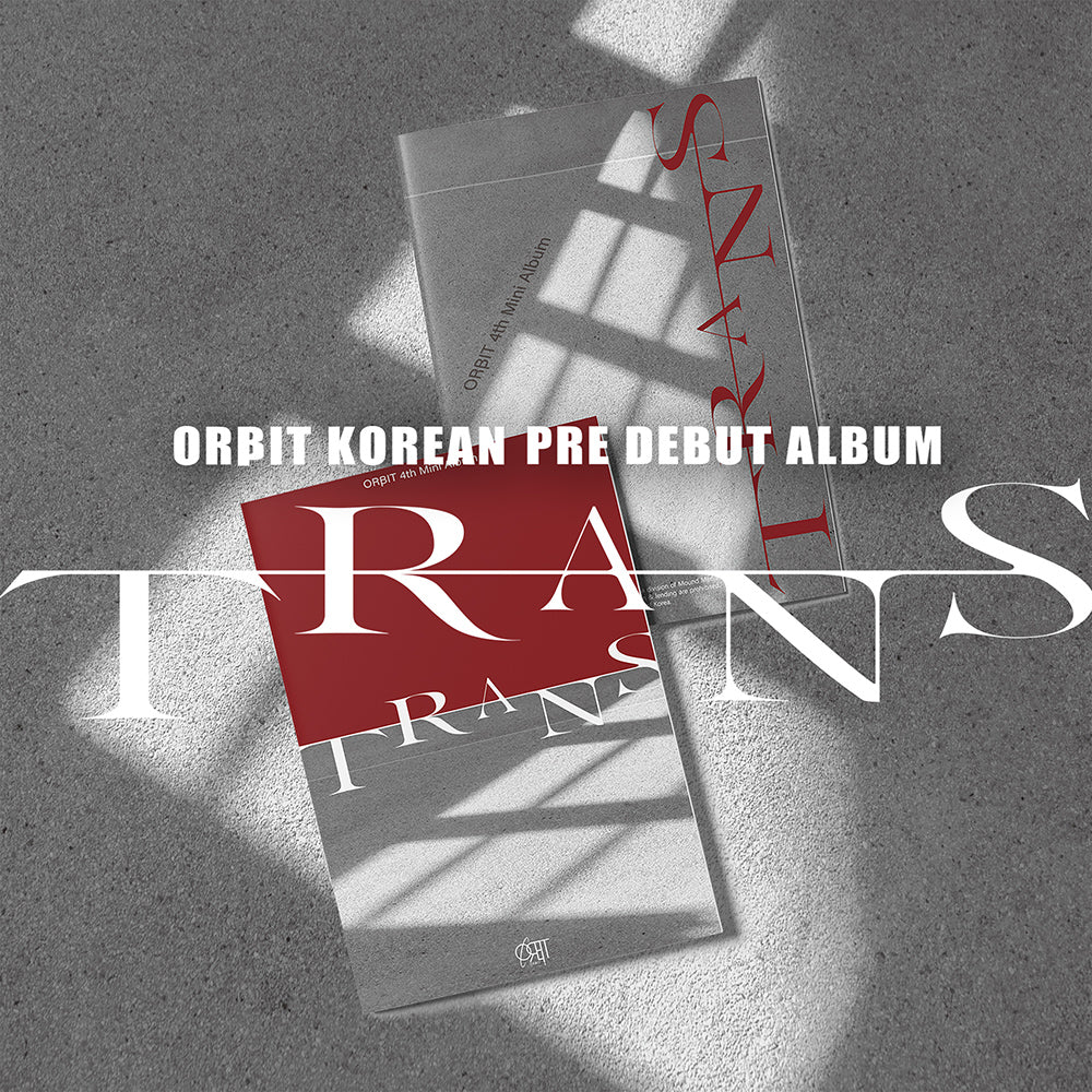 [Pre-order] ORβIT - TRANS Magazine / KOREAN PRE DEBUT ALBUM