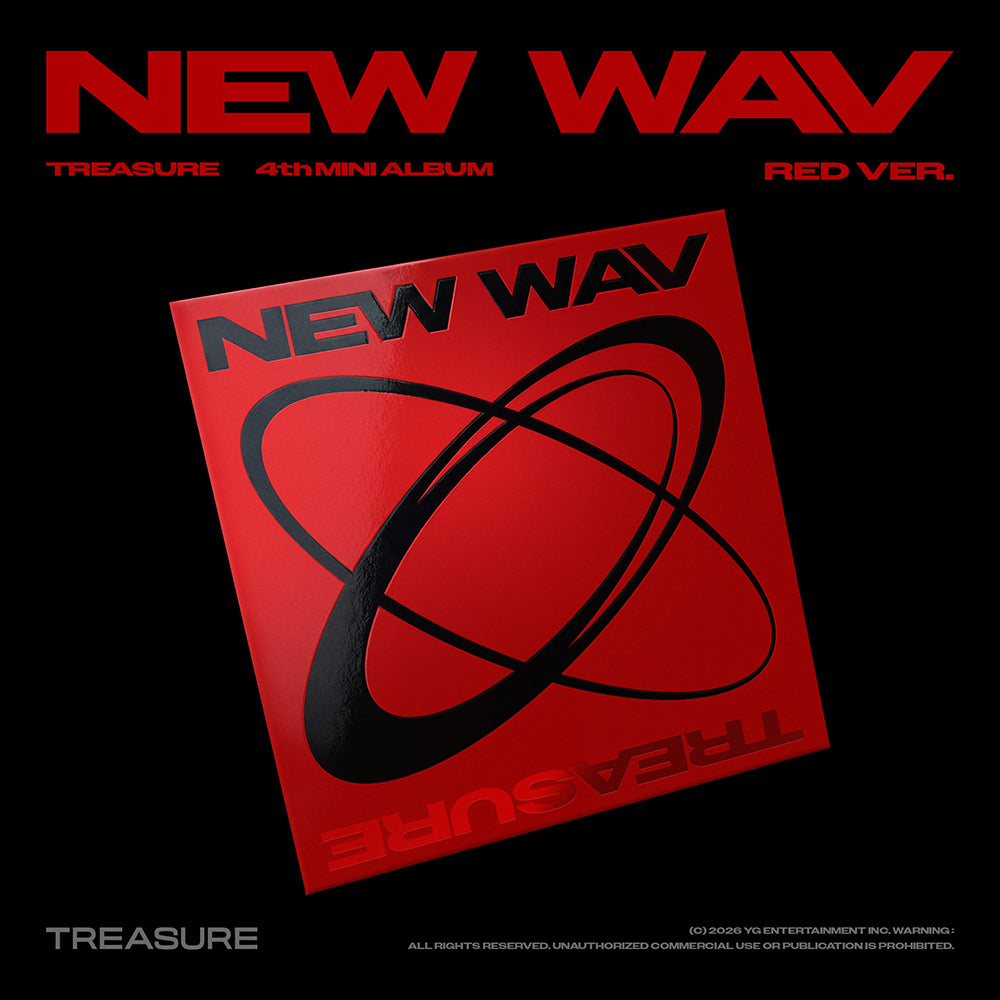 [Pre-order] TREASURE - NEW WAV / 4th MINI ALBUM (ICE VER.)