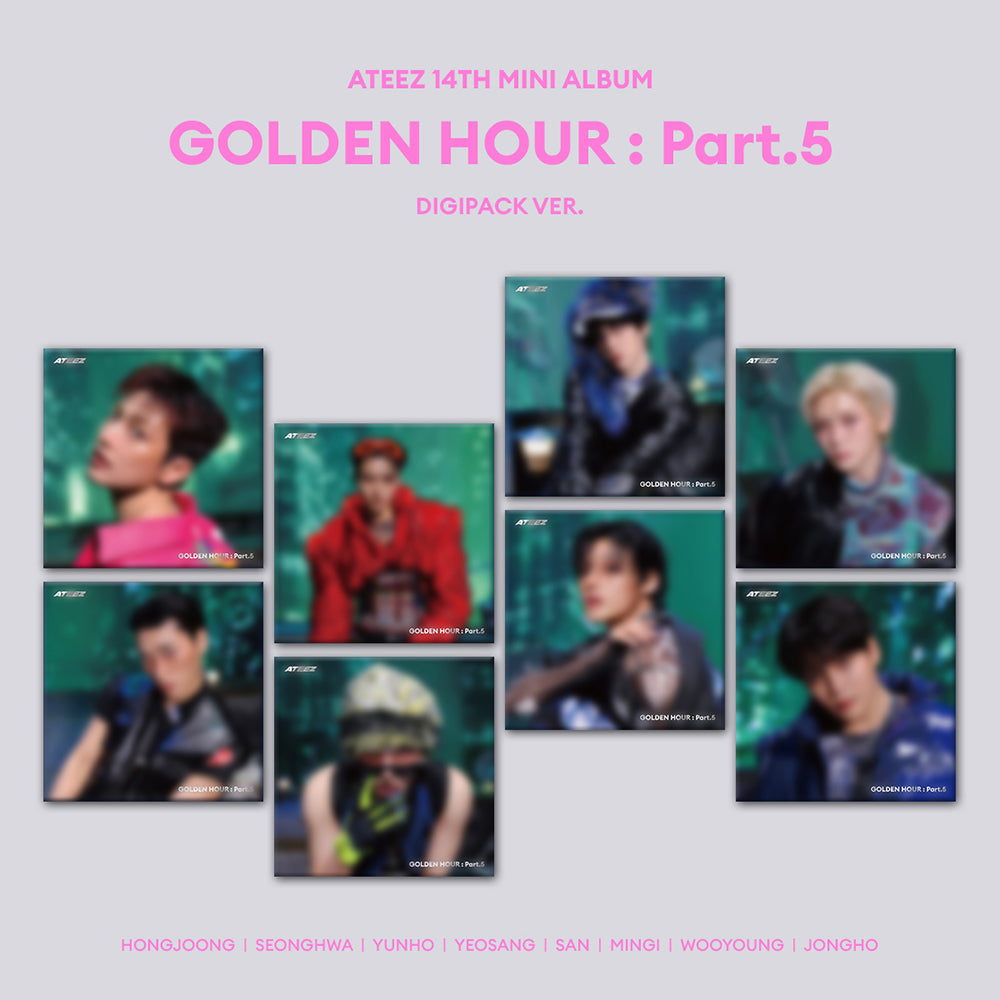 [POB] ATEEZ - GOLDEN HOUR : Part.5 (DIGIPACK VER.)