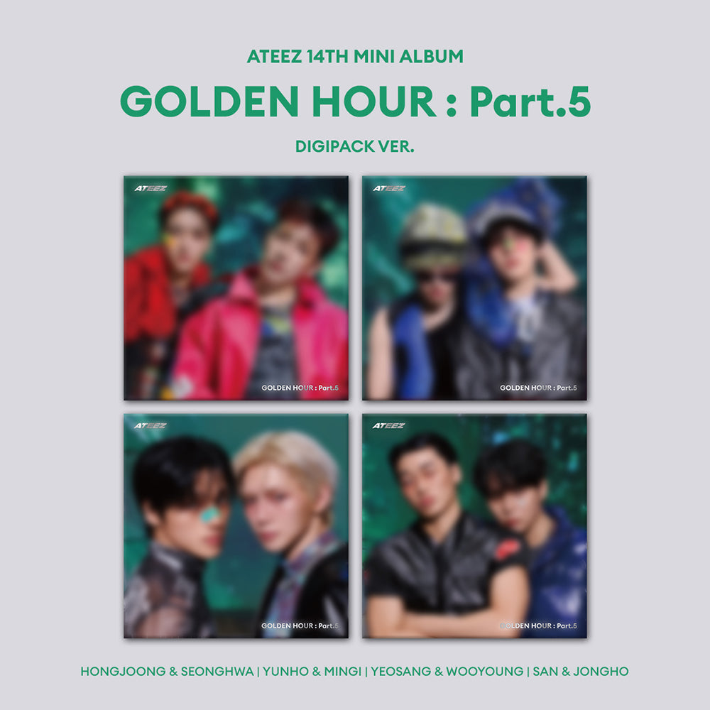 [POB] ATEEZ - GOLDEN HOUR : Part.5 (DIGIPACK UNIT VER.)