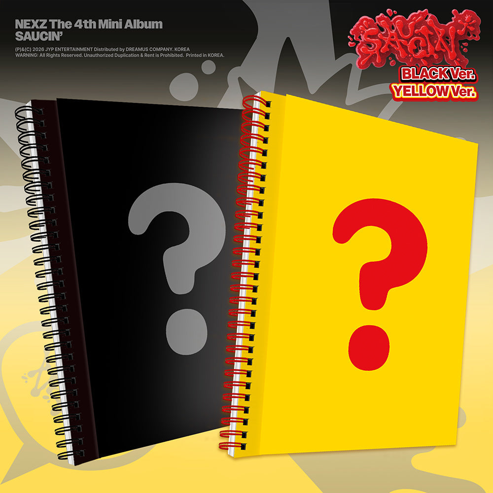 [POB] NEXZ - SAUCIN’ / 4th Mini Album (Photobook ver.)