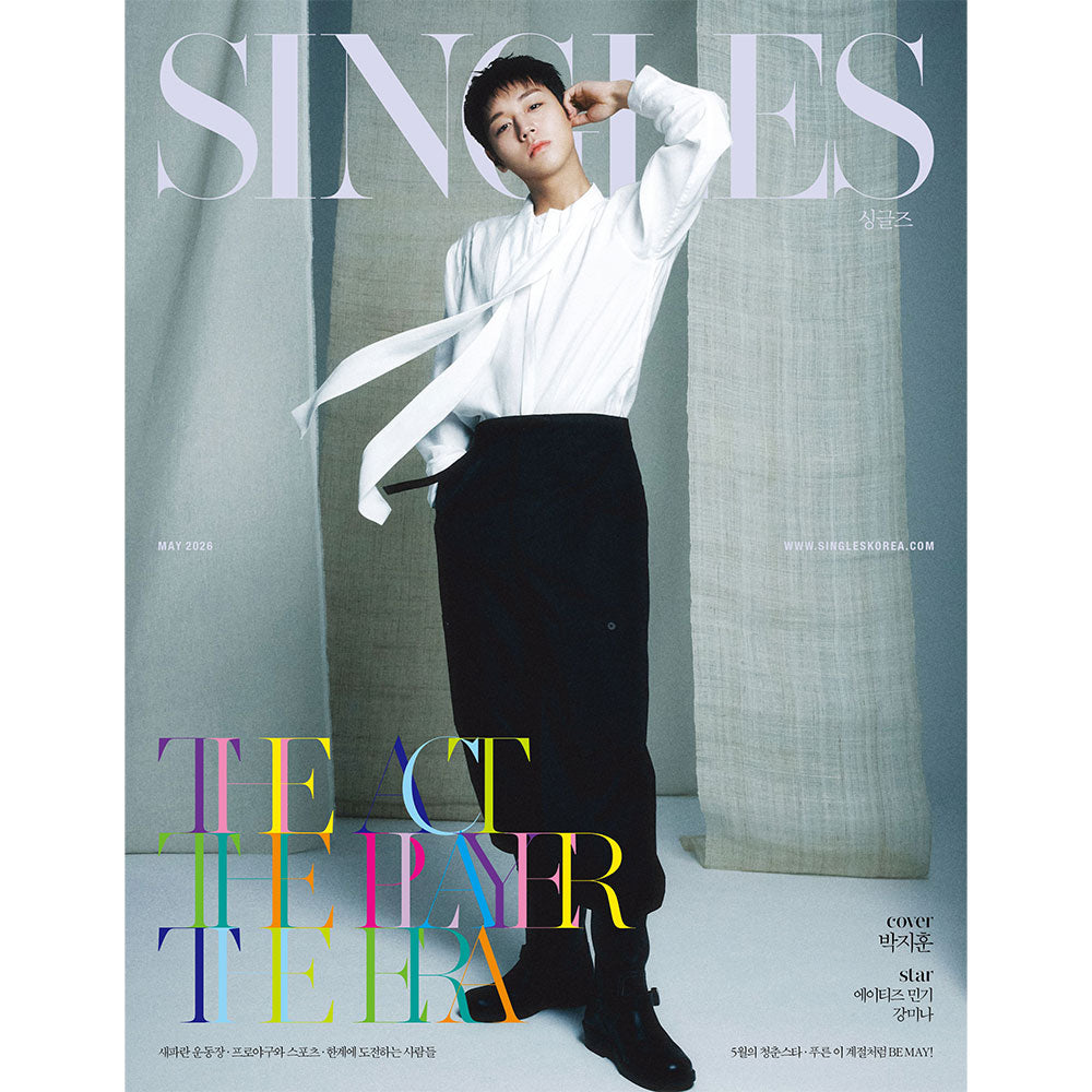 [Pre-order] Singles [2026.05] (Cover : PARK JI HOON)