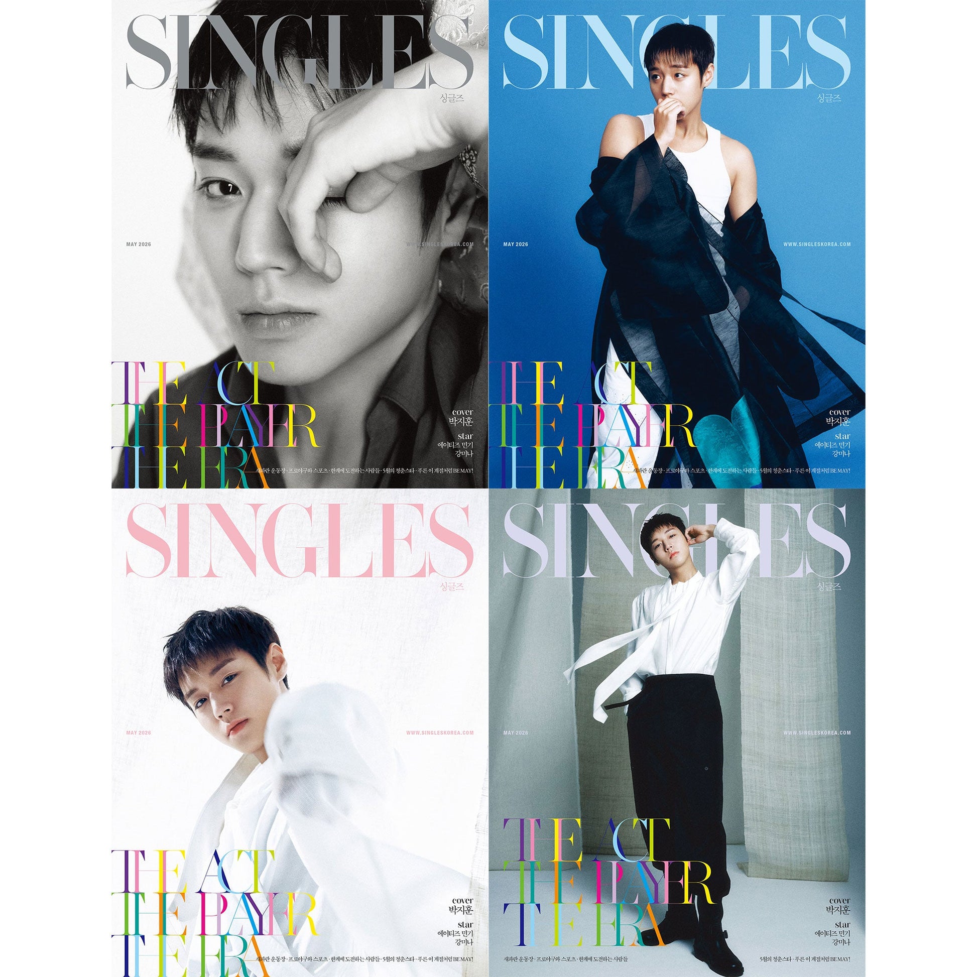 [Pre-order] Singles [2026.05] (Cover : PARK JI HOON)