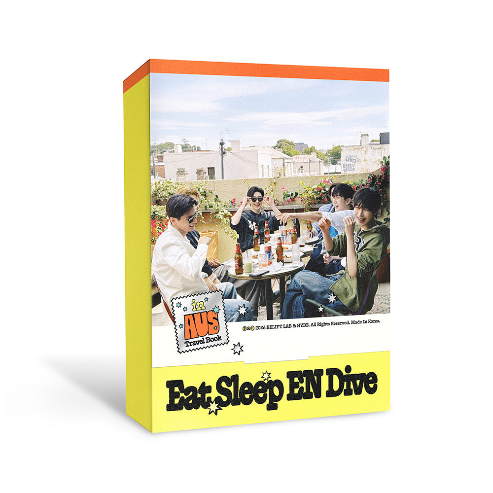 [POB] ENHYPEN - Eat Sleep EN Dive in Australia / TRAVEL BOOK