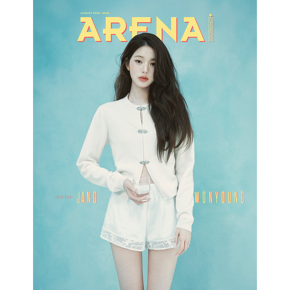 [Pre-order] ARENA HOMME+ 아레나 옴므 플러스 26년 8월호 (표지 A형 장원영)