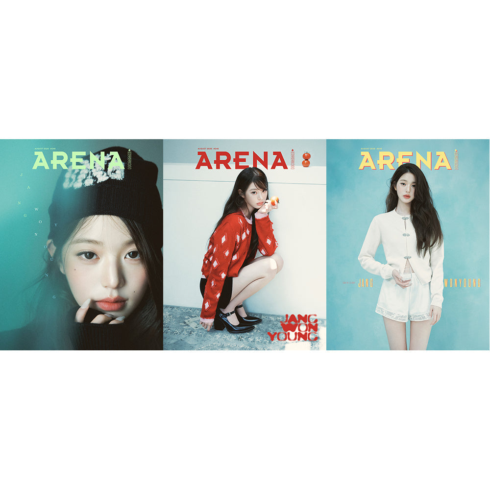 [Pre-order] ARENA HOMME+ 아레나 옴므 플러스 26년 8월호 (표지 A형 장원영)