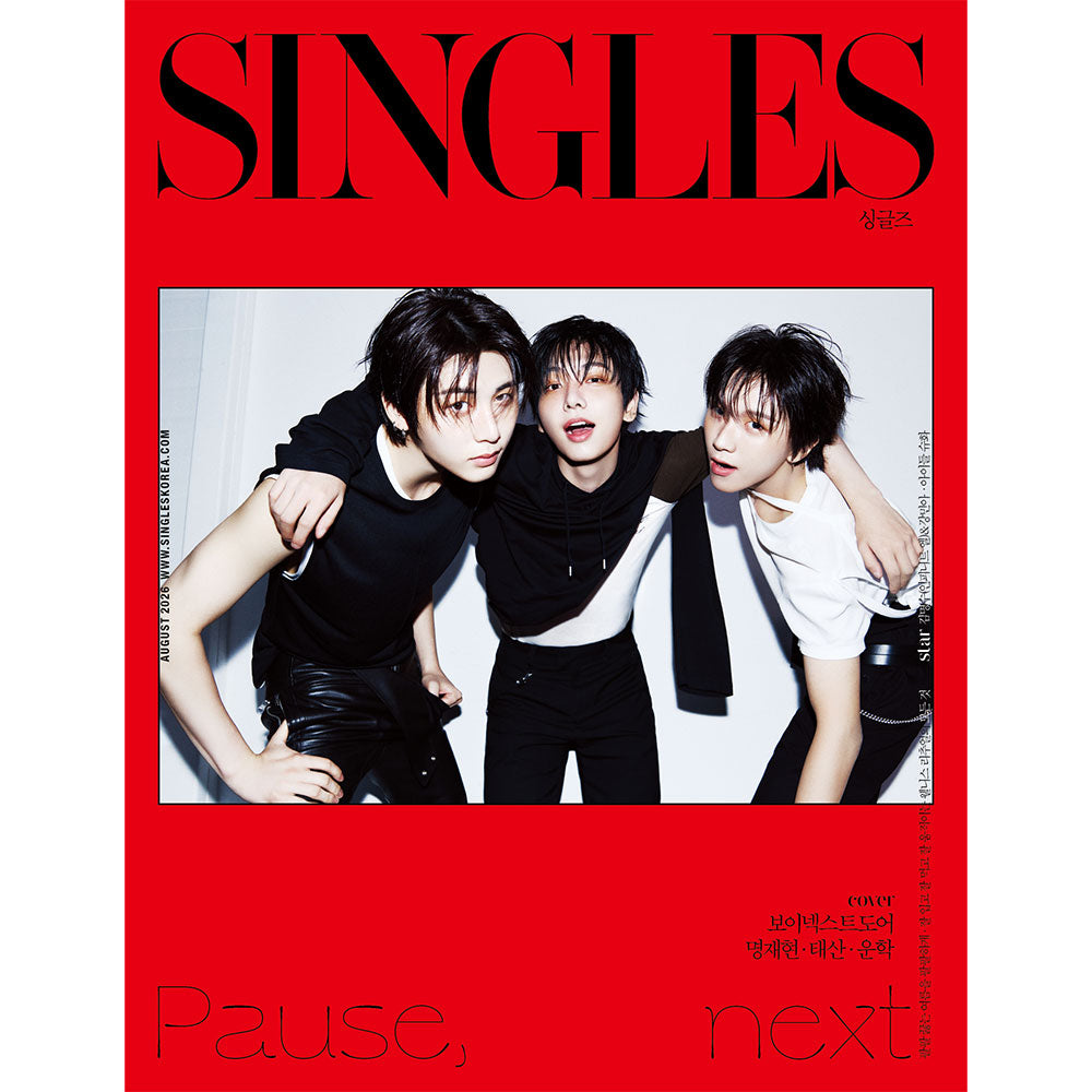 [Pre-order] Singles [2026.08] (Cover : BOYNEXTDOOR)