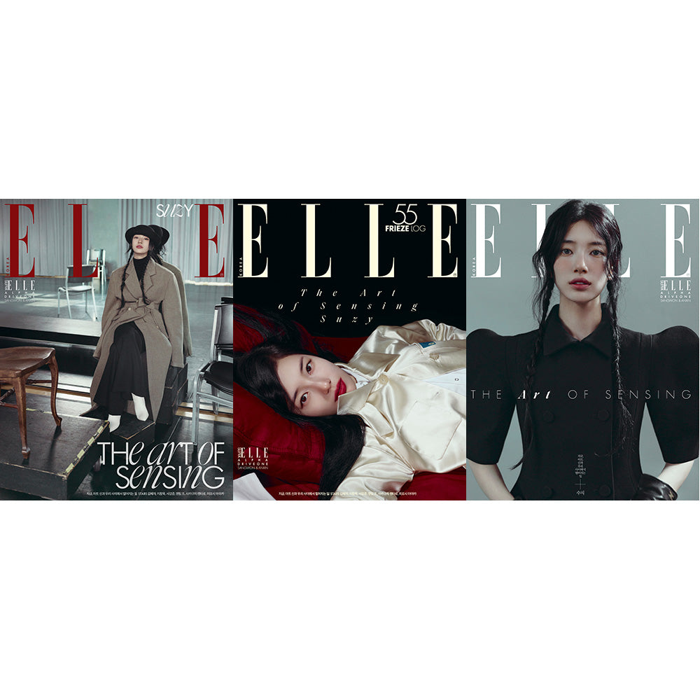 [Pre-order] ELLE [2026.10] (Cover : SUZY) (Book-in-book : ALPHA DRIVE ONE)