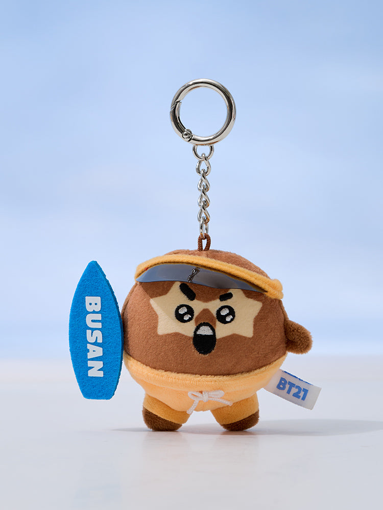 BT21 - Vacation Plush Keyring / BT21 Busan Edition