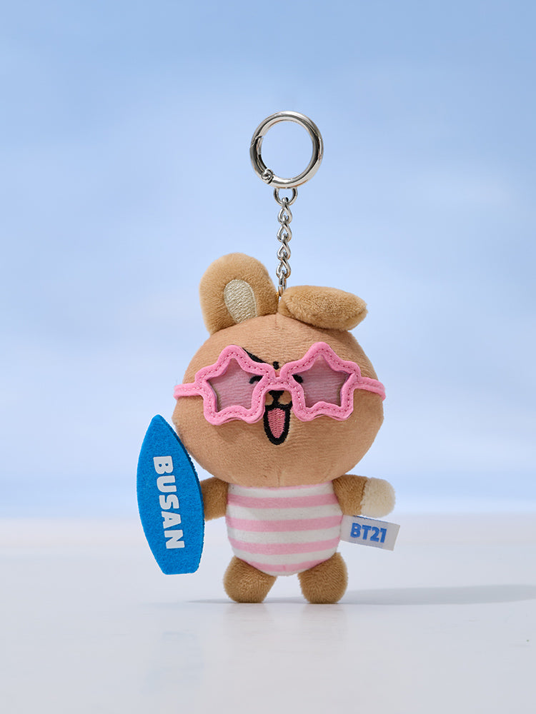 BT21 - Vacation Plush Keyring / BT21 Busan Edition
