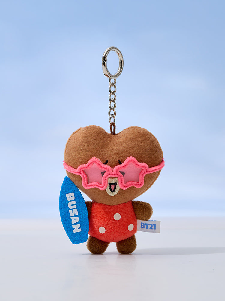 BT21 - Vacation Plush Keyring / BT21 Busan Edition