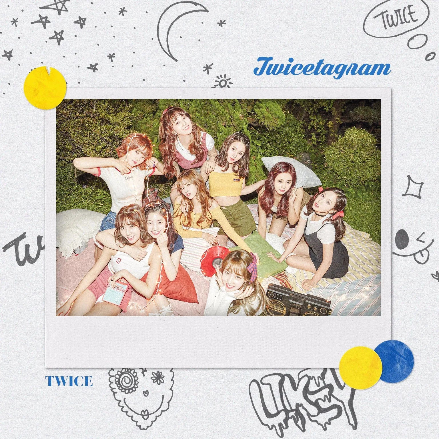 TWICE - Twicetagram / 1TH ALBUM