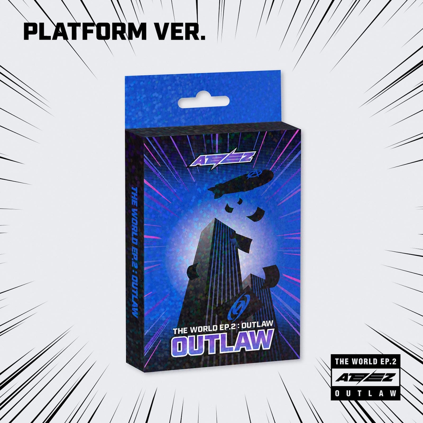 ATEEZ - THE WORLD EP.2 : OUTLAW / 9th Mini Album (PLATFORM VER.)