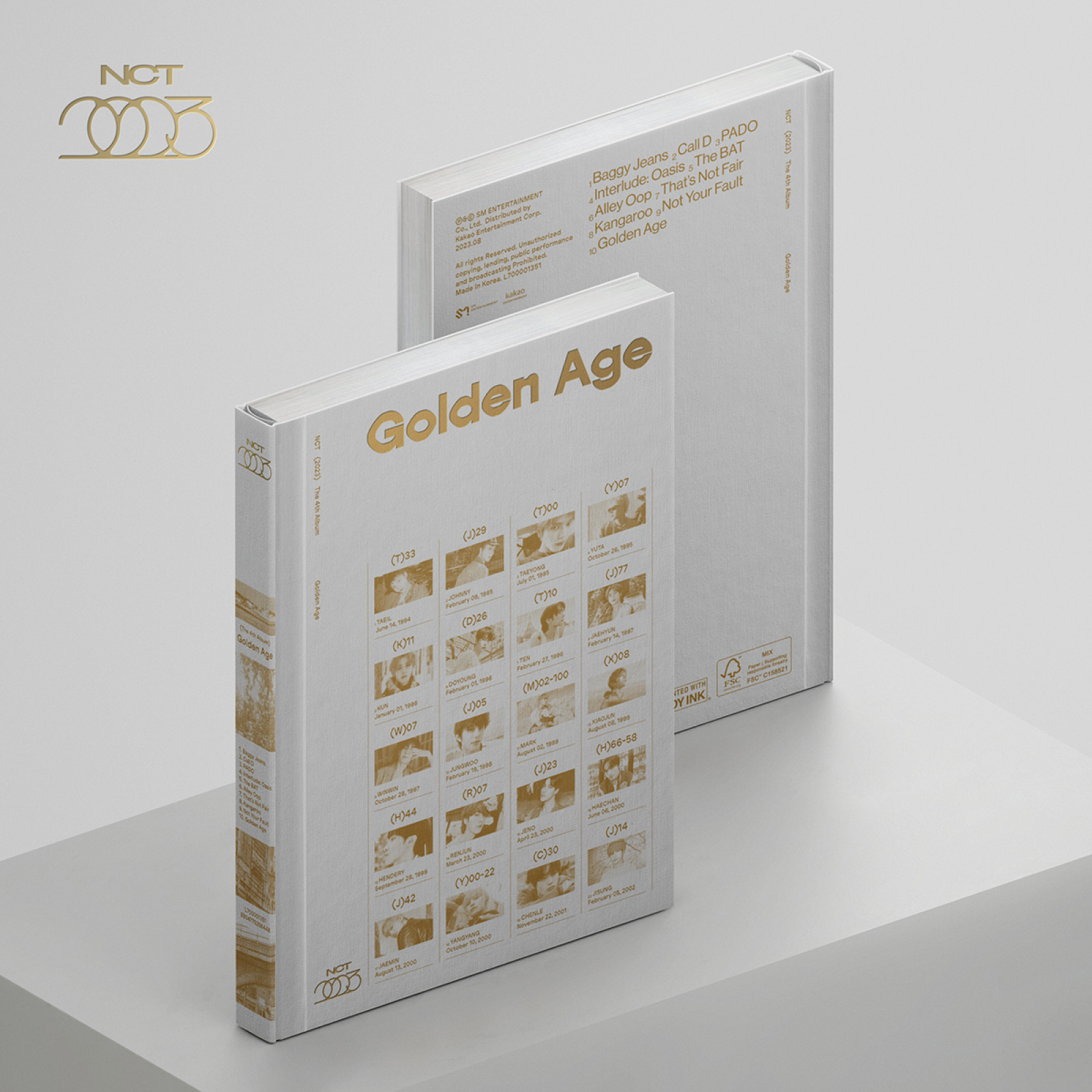 [Easter Clearance] NCT - Golden Age / The 4th Album (Archiving Ver.)