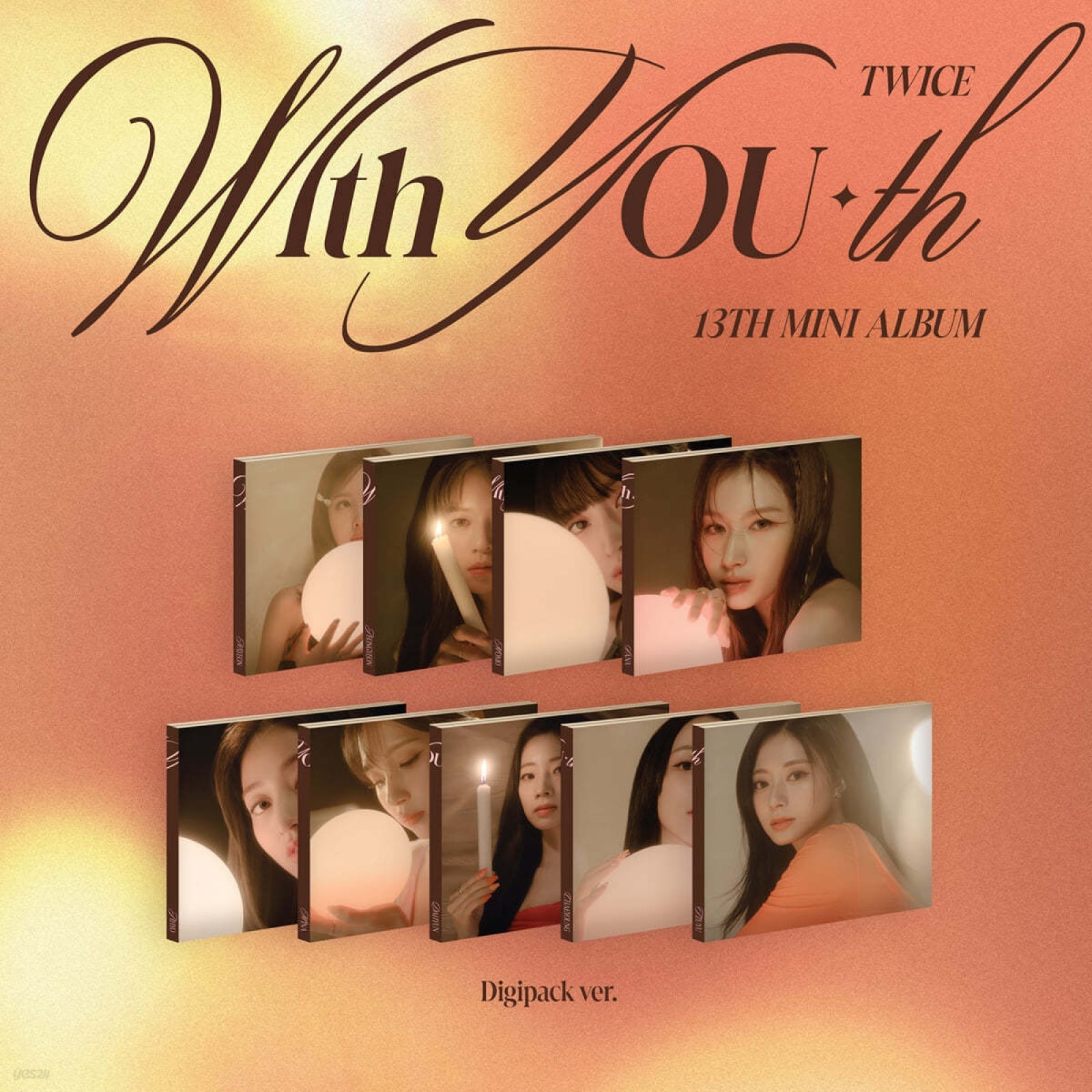 TWICE - With YOU-th / 13TH MINI ALBUM (Digipack Ver.) (Random)