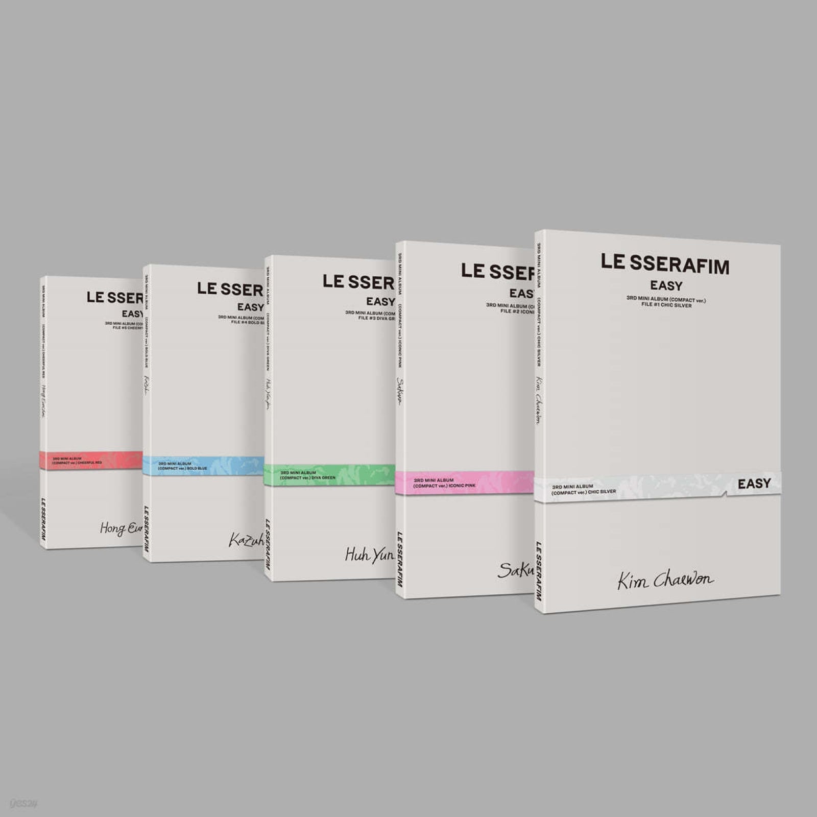 [SOOJIB PRICE] LE SSERAFIM - EASY / 3rd Mini Album (COMPACT ver.) *Random