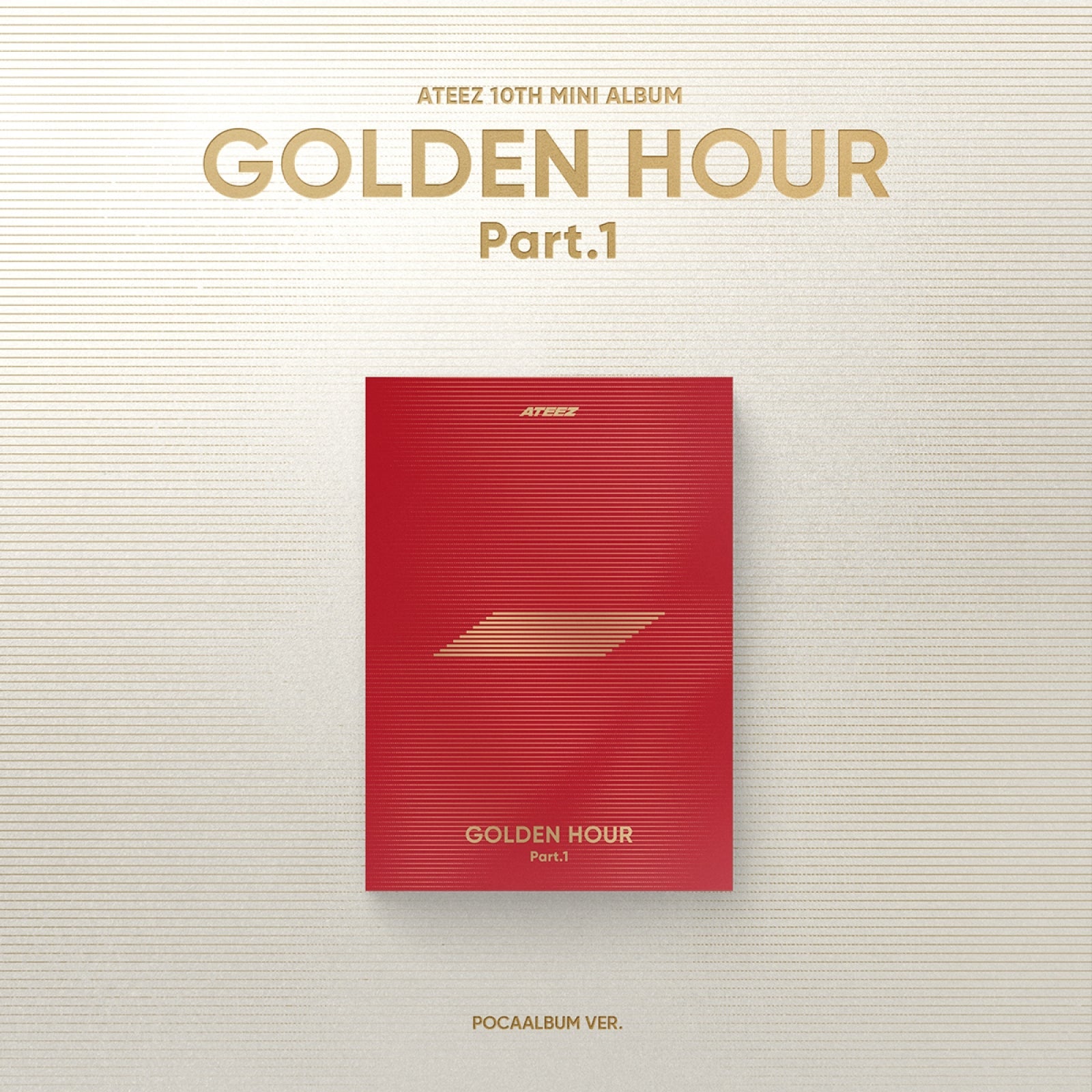 [Easter Clearance] ATEEZ - GOLDEN HOUR : Part.1 / 10TH MINI ALBUM (POCAALBUM ver.)