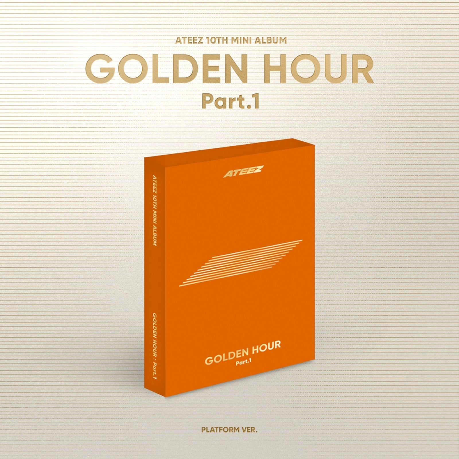 ATEEZ - GOLDEN HOUR : Part.1 / 10TH MINI ALBUM (PLATFORM ver.)