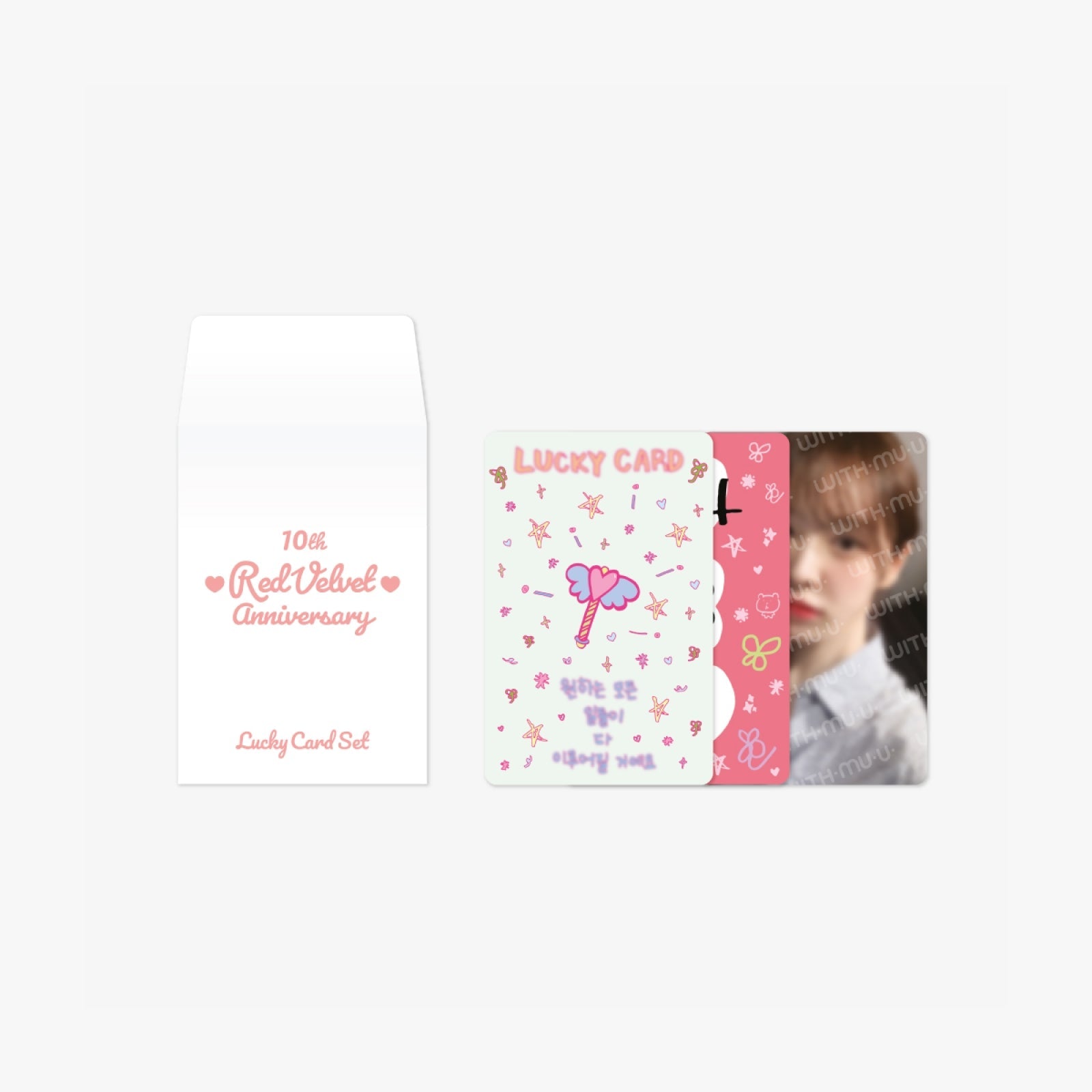 Red Velvet - LUCKY CARD SET / 2024 Red Velvet 10TH ANNIVERSARY MD