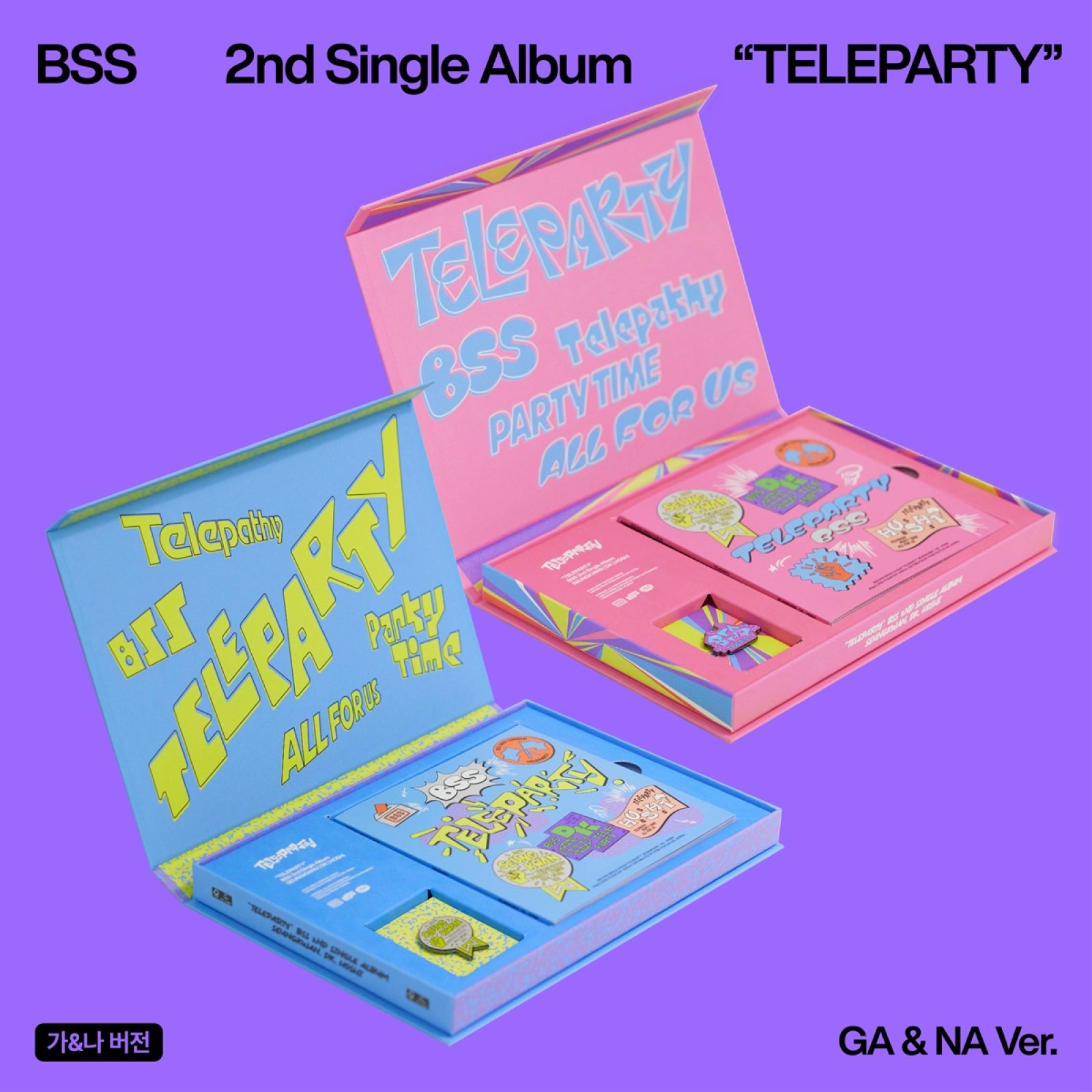 BSS (SEVENTEEN) - TELEPARTY / 2ND SINGLE ALBUM (Standard ver.) (Random)