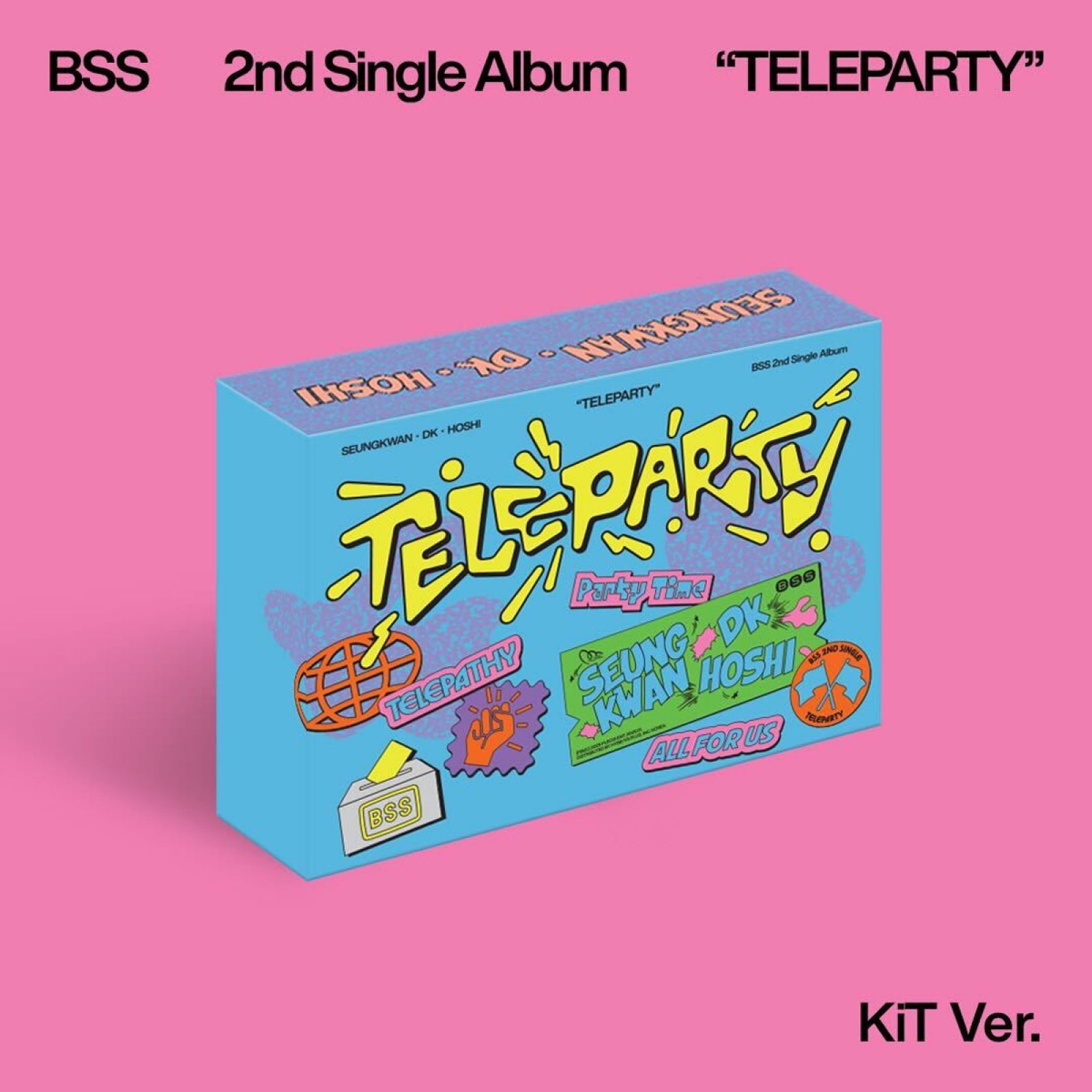 BSS (SEVENTEEN) - TELEPARTY / 2ND SINGLE ALBUM (KiT Ver.)