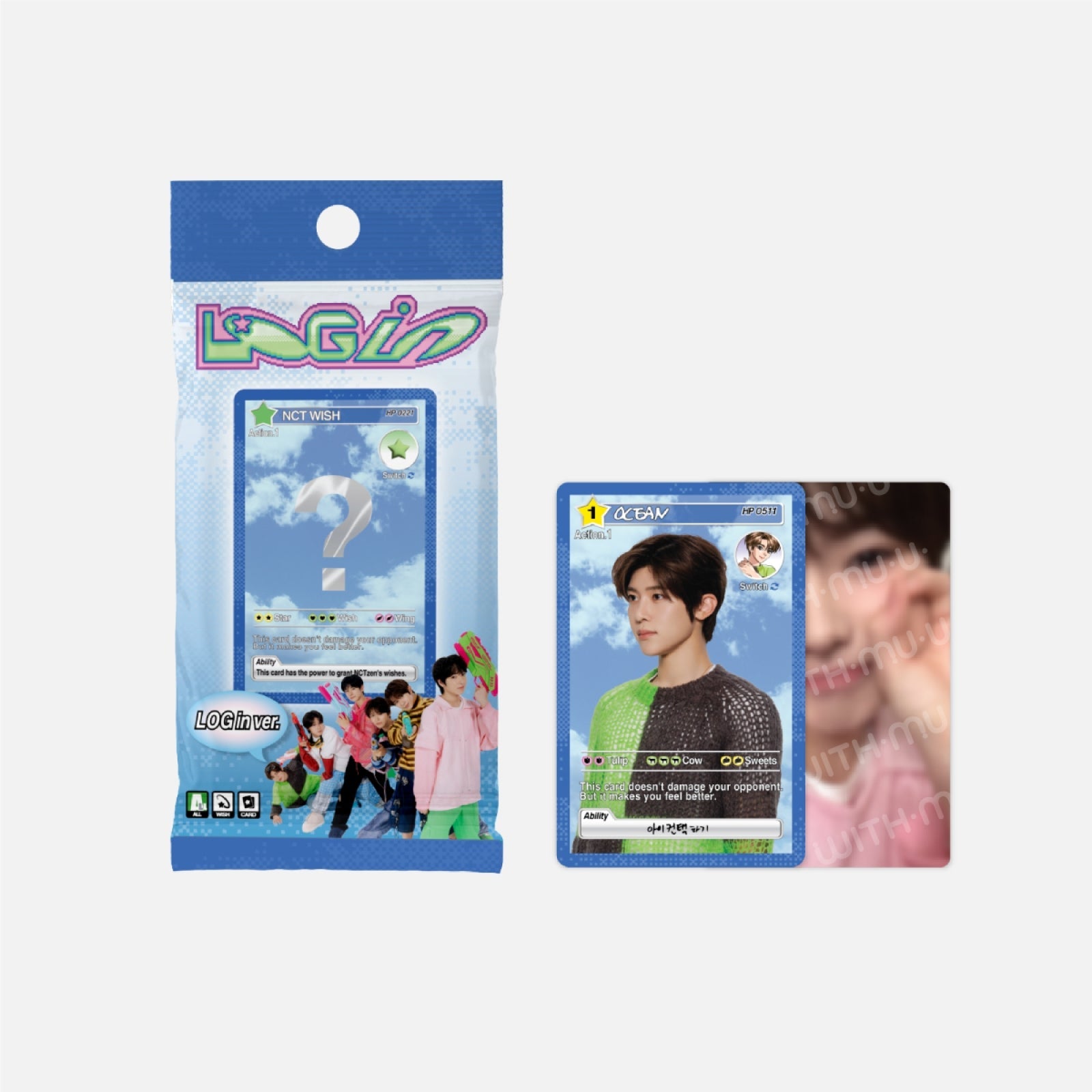 [Easter Clearance] NCT WISH - RANDOM TRADING CARD (LOG in ver.) / 2025 NCT WISH ASIA TOUR LOG in SEOUL OFFICIAL MD