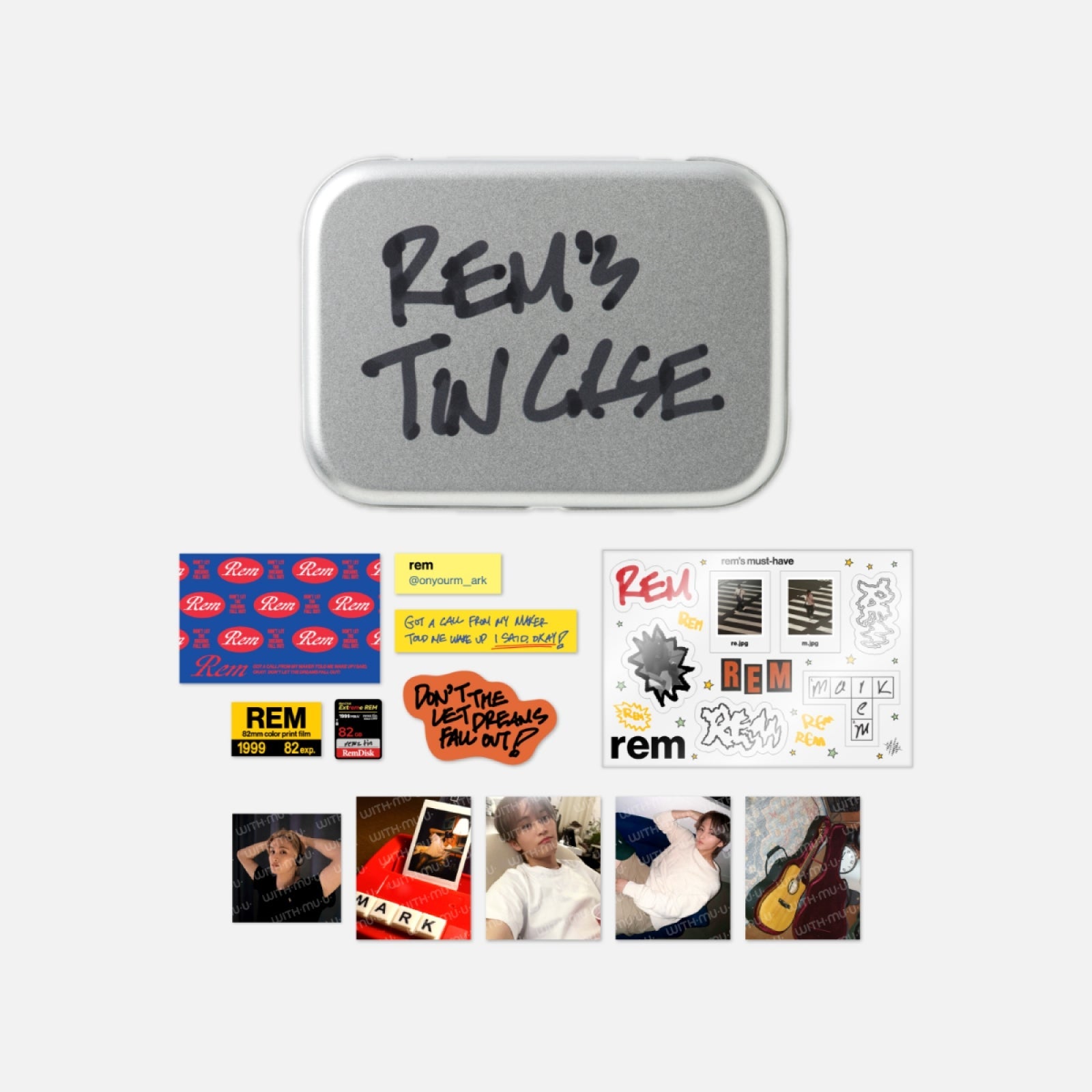 MARK - REM's TIN CASE / The 1st Album 'The Firstfruit' OFFICIAL MD