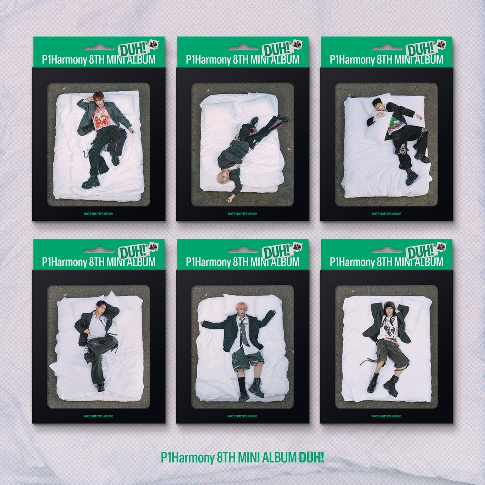 P1Harmony - DUH! / 8TH MINI ALBUM (H ver.)(COMPACT ver.)
