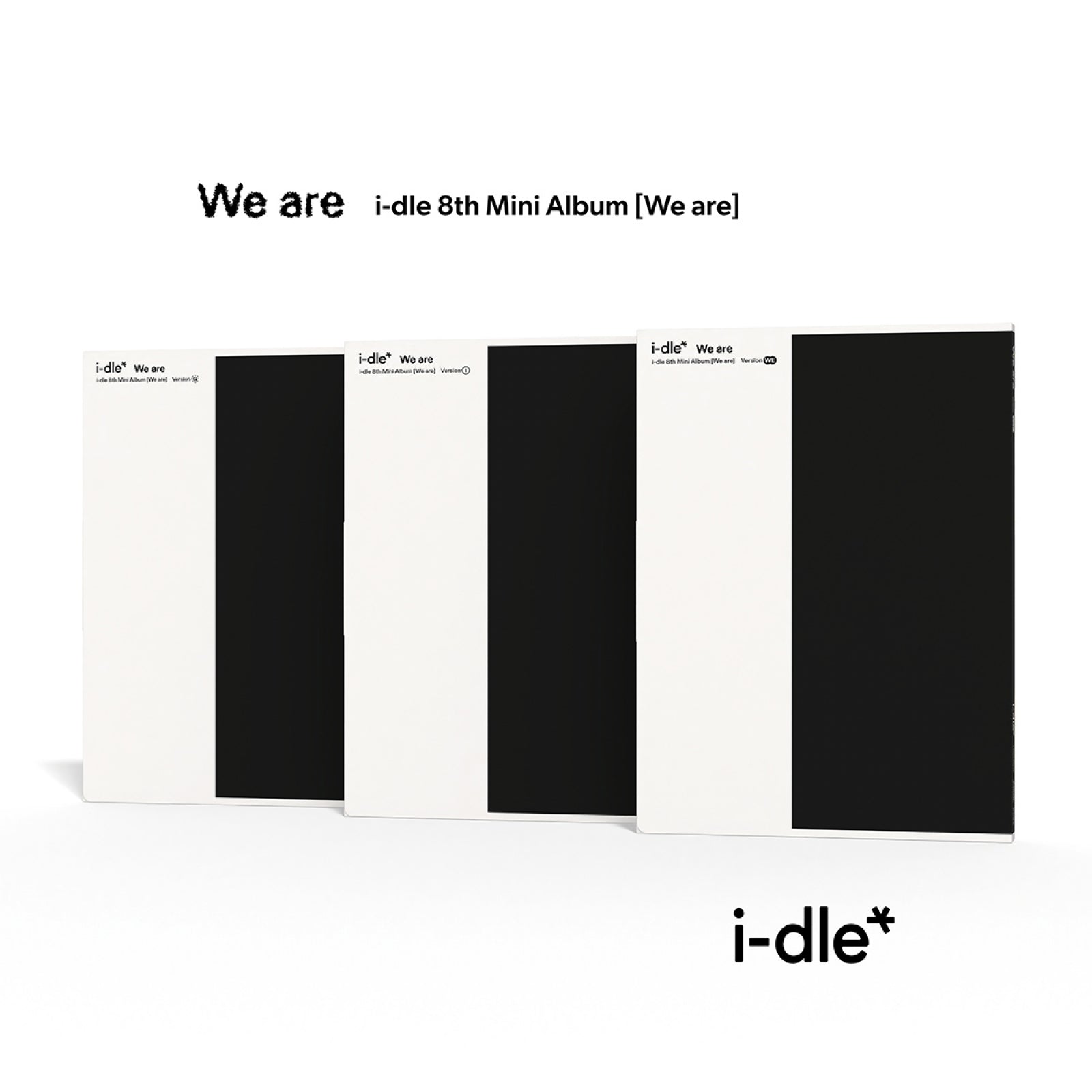 i-dle - We are / 8th Mini Album (Standard ver.)