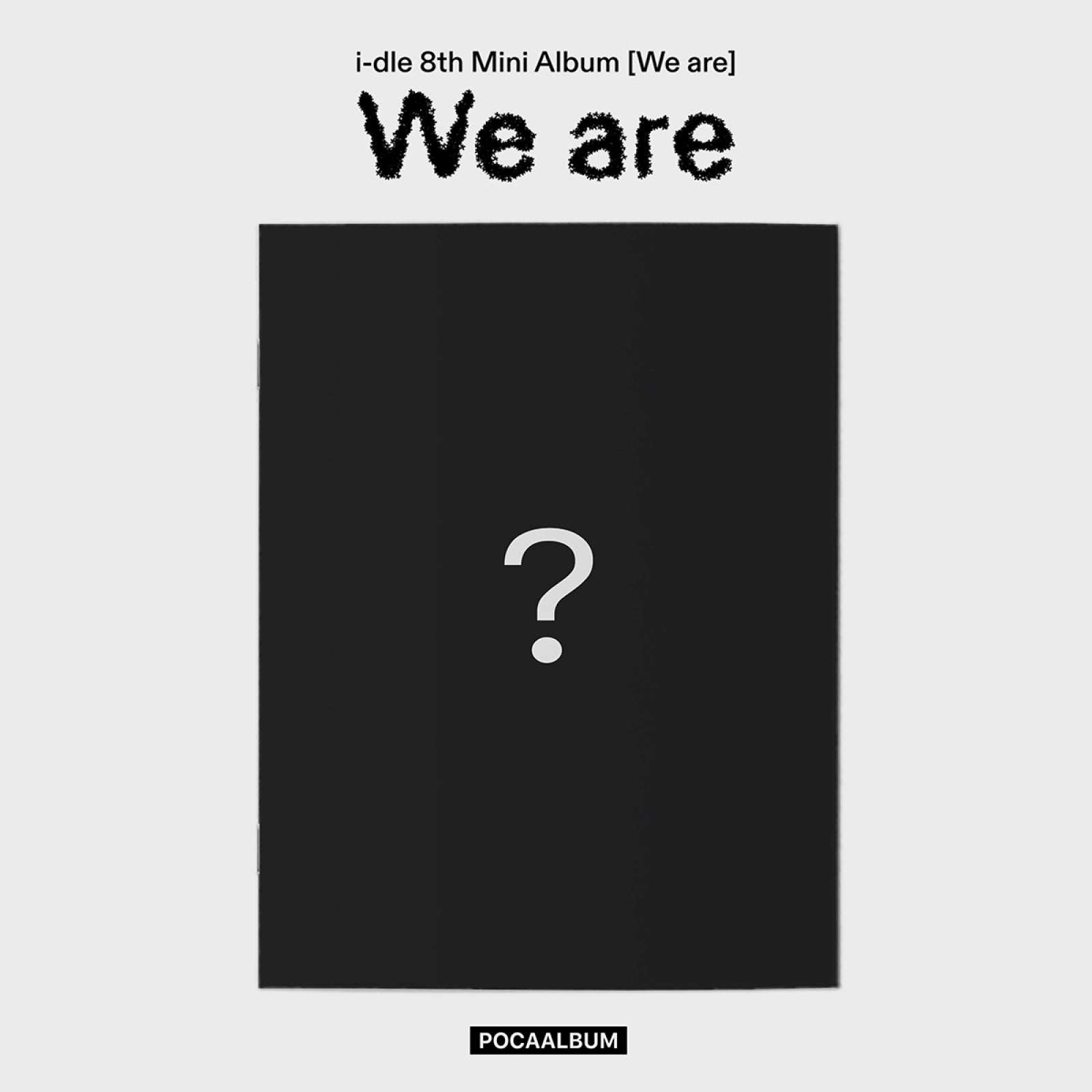 [POB] i-dle - We are / 8th Mini Album (Photobook ver.) (POCAALUBM)