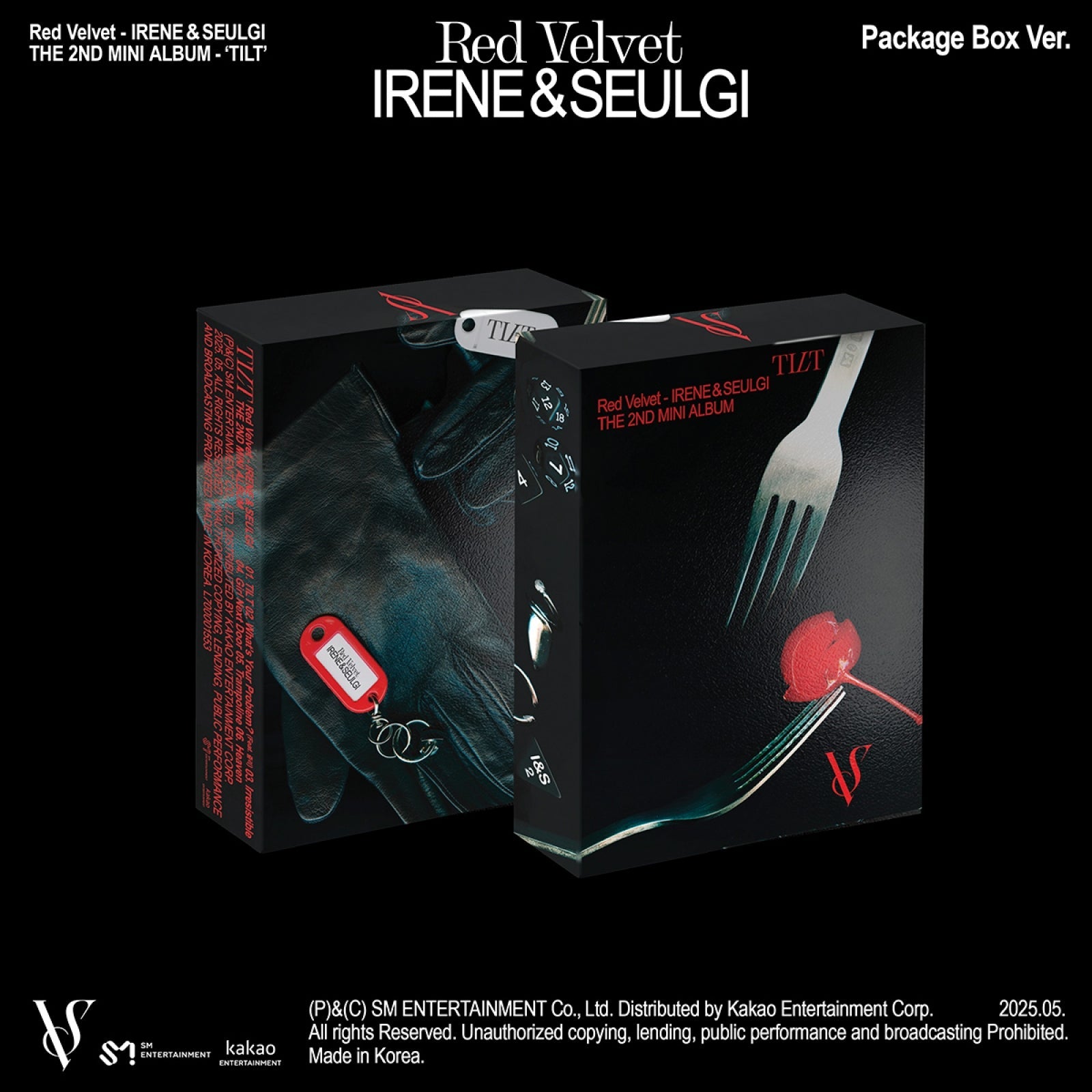 IRENE & SEULGI (Red Velvet) - TILT / 2nd Mini Album (Package Box Ver.)