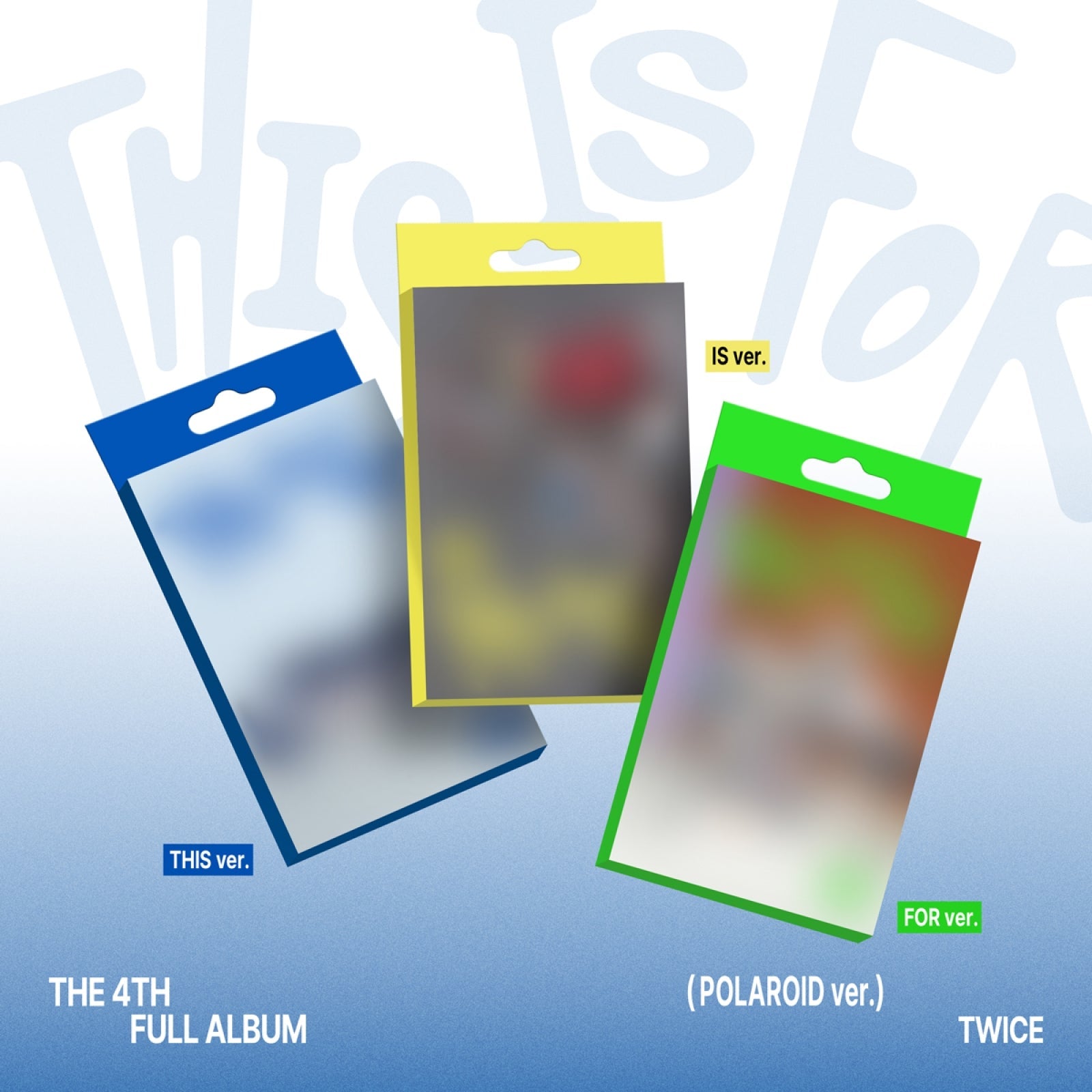 TWICE - THIS IS FOR / 4TH FULL ALBUM (POLAROID ver.)
