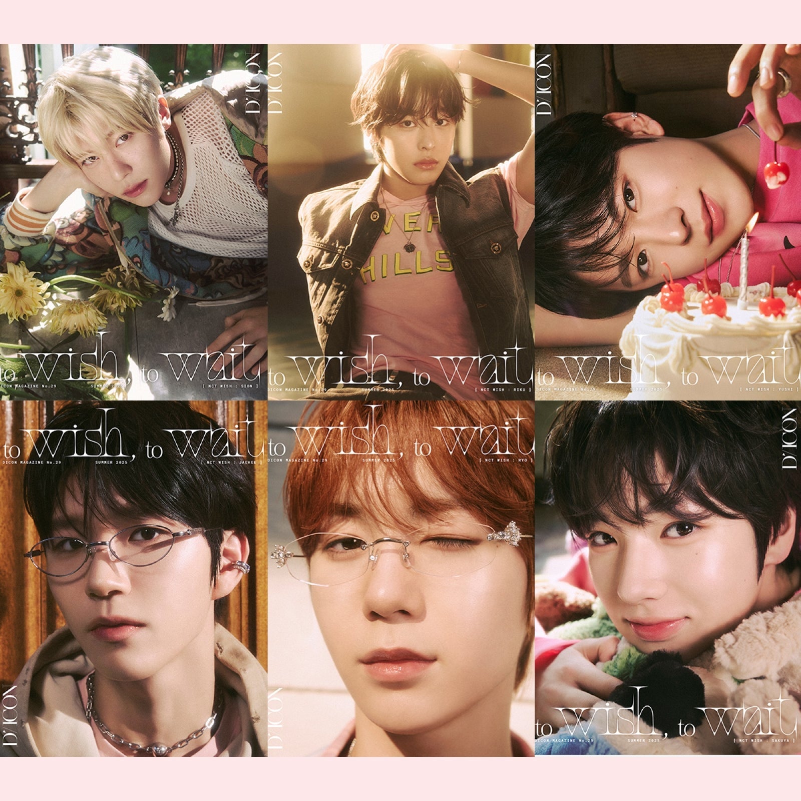 [POB] NCT WISH - TO WISH, TO WAIT (B type) / DICON VOLUME N°29