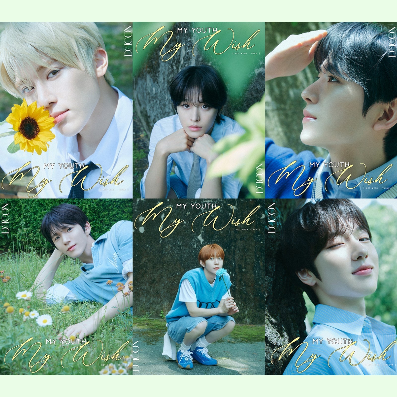 [POB] NCT WISH - MY YOUTH MY WISH (A type) / DICON VOLUME N°29
