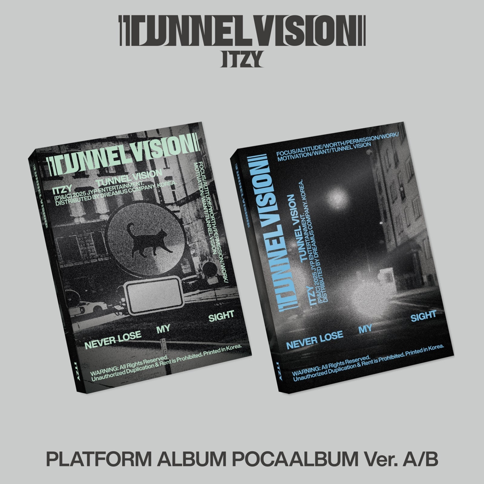 ITZY - TUNNEL VISION (POCAALBUM Ver.)