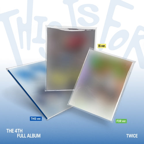 [POB] TWICE - THIS IS FOR / 4TH FULL ALBUM (Standard ver.)