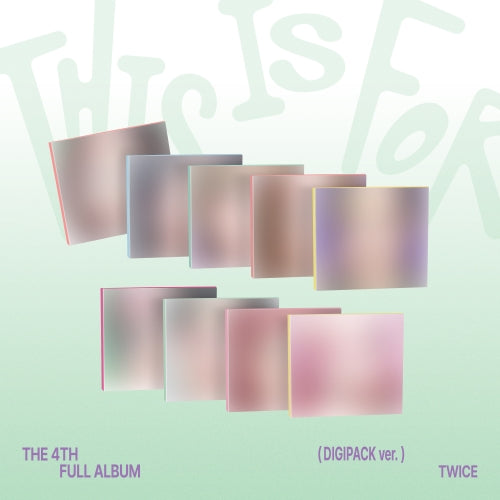[POB] TWICE - THIS IS FOR / 4TH FULL ALBUM (DIGIPACK ver.)