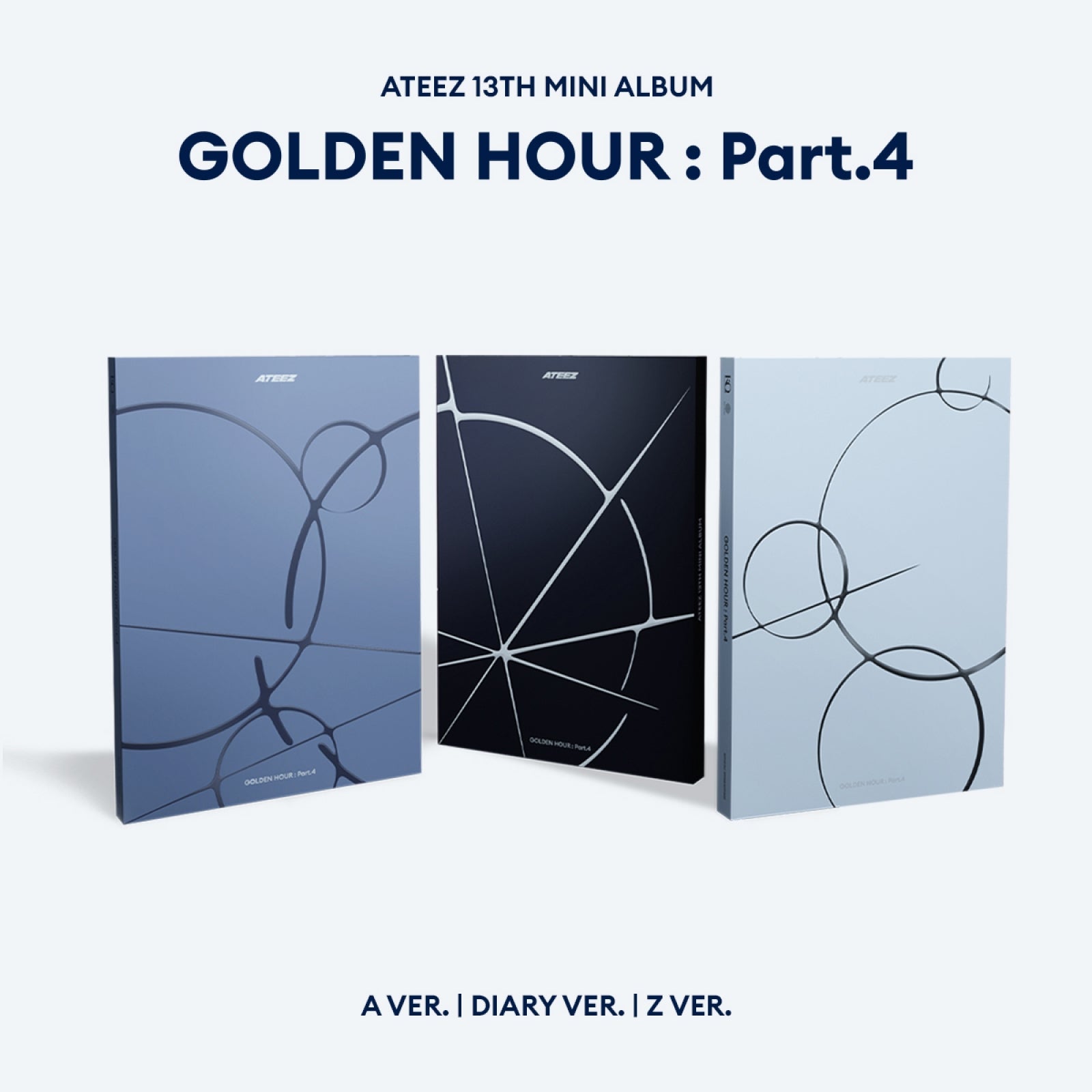 ATEEZ - GOLDEN HOUR : Part.4 (Photobook ver.)
