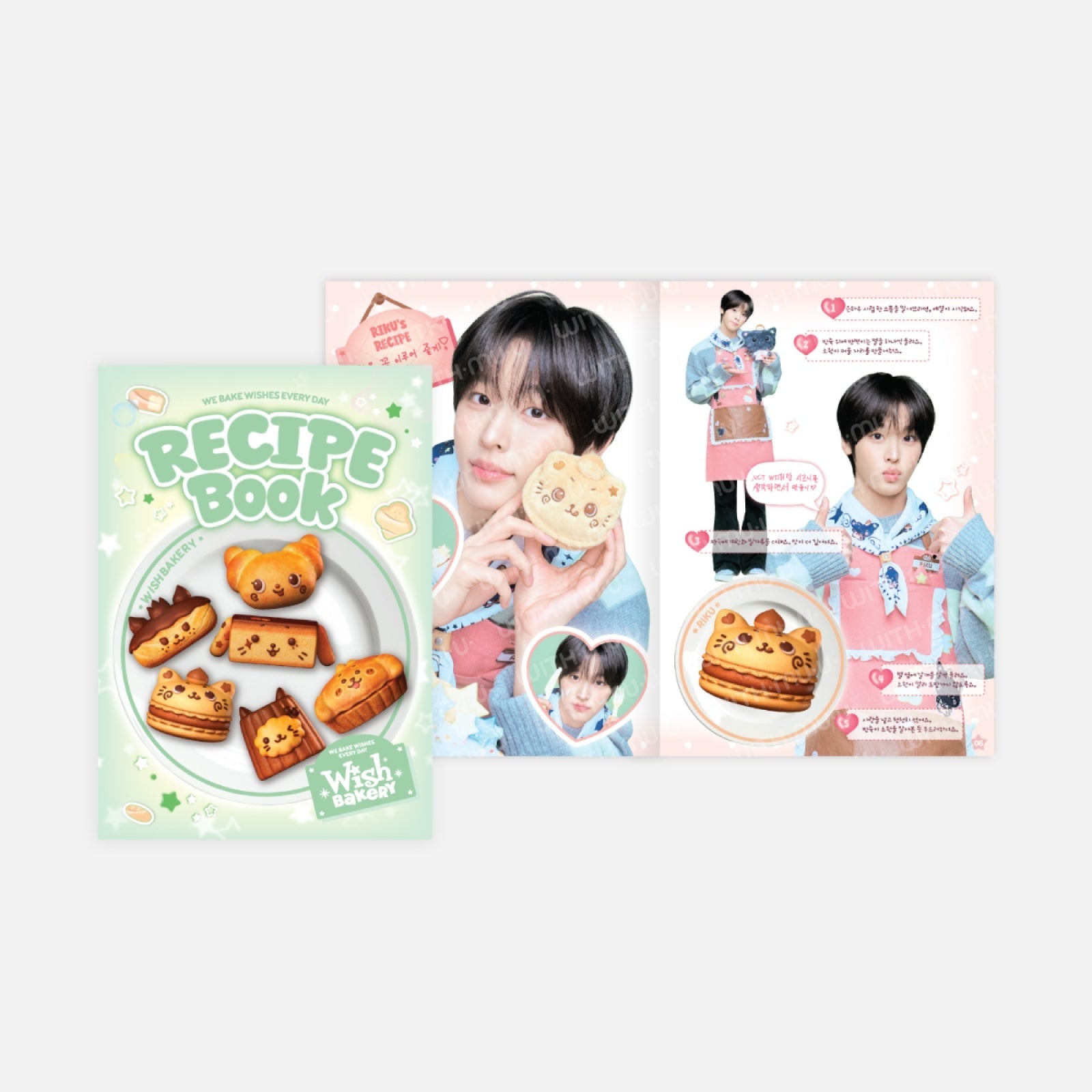 NCT WISH - RECIPE BOOK / 2026 NCT WISH [WISH BAKERY] POP UP OFFICIAL MD