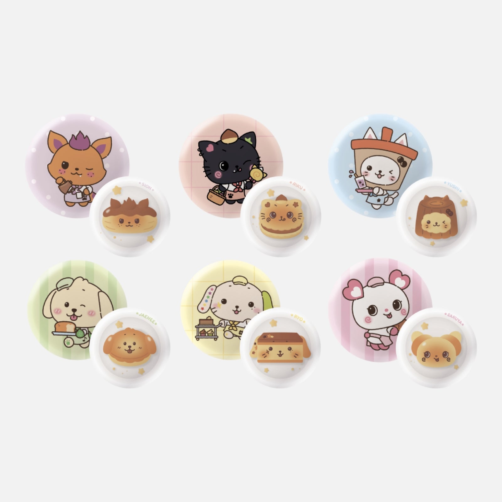 NCT WISH - RANDOM PIN BUTTON / 2026 NCT WISH [WISH BAKERY] POP UP OFFICIAL MD
