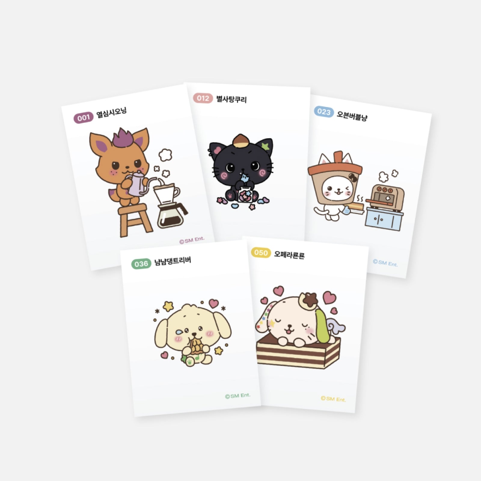 NCT WISH - RANDOM TTIBU STICKER SET / 2026 NCT WISH [WISH BAKERY] POP UP OFFICIAL MD