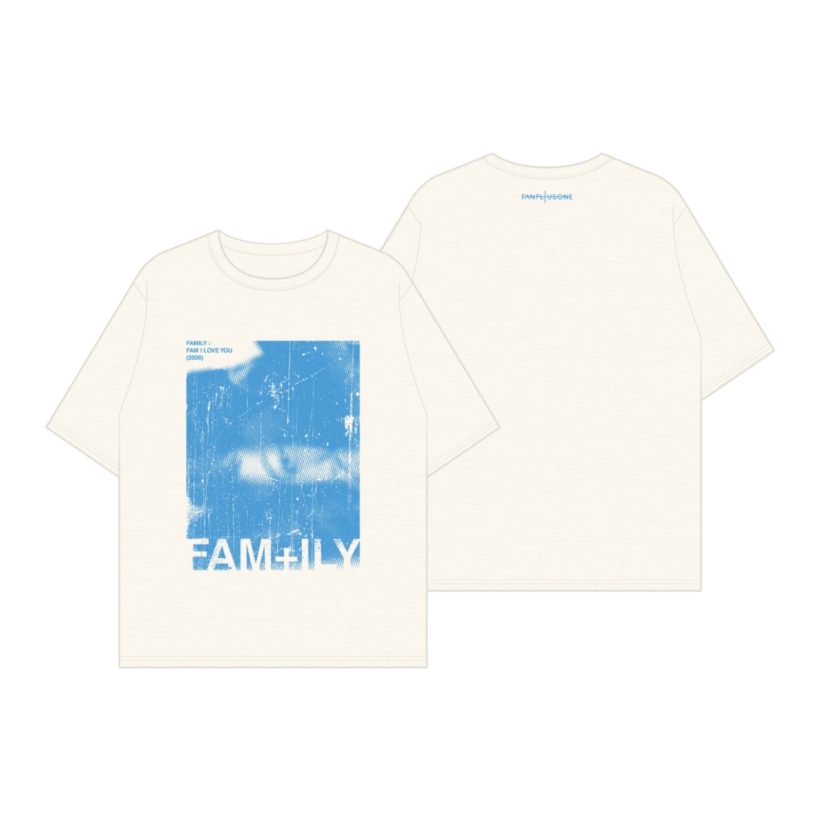 G-DRAGON - T-SHIRT / 2026 G-DRAGON 'FAM' MEETING [FAM+ILY : FAMILY : FAM I LOVE YOU] OFFICIAL MD