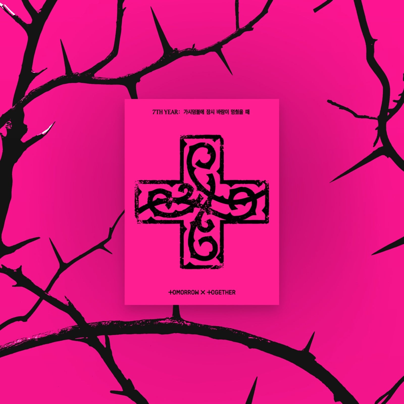 [POB] [LUCKYDRAW] TOMORROW X TOGETHER - 7TH YEAR: A Moment of Stillness in the Thorns / 8th Mini Album(PPULBATU Ver.)(Weverse Albums ver.)