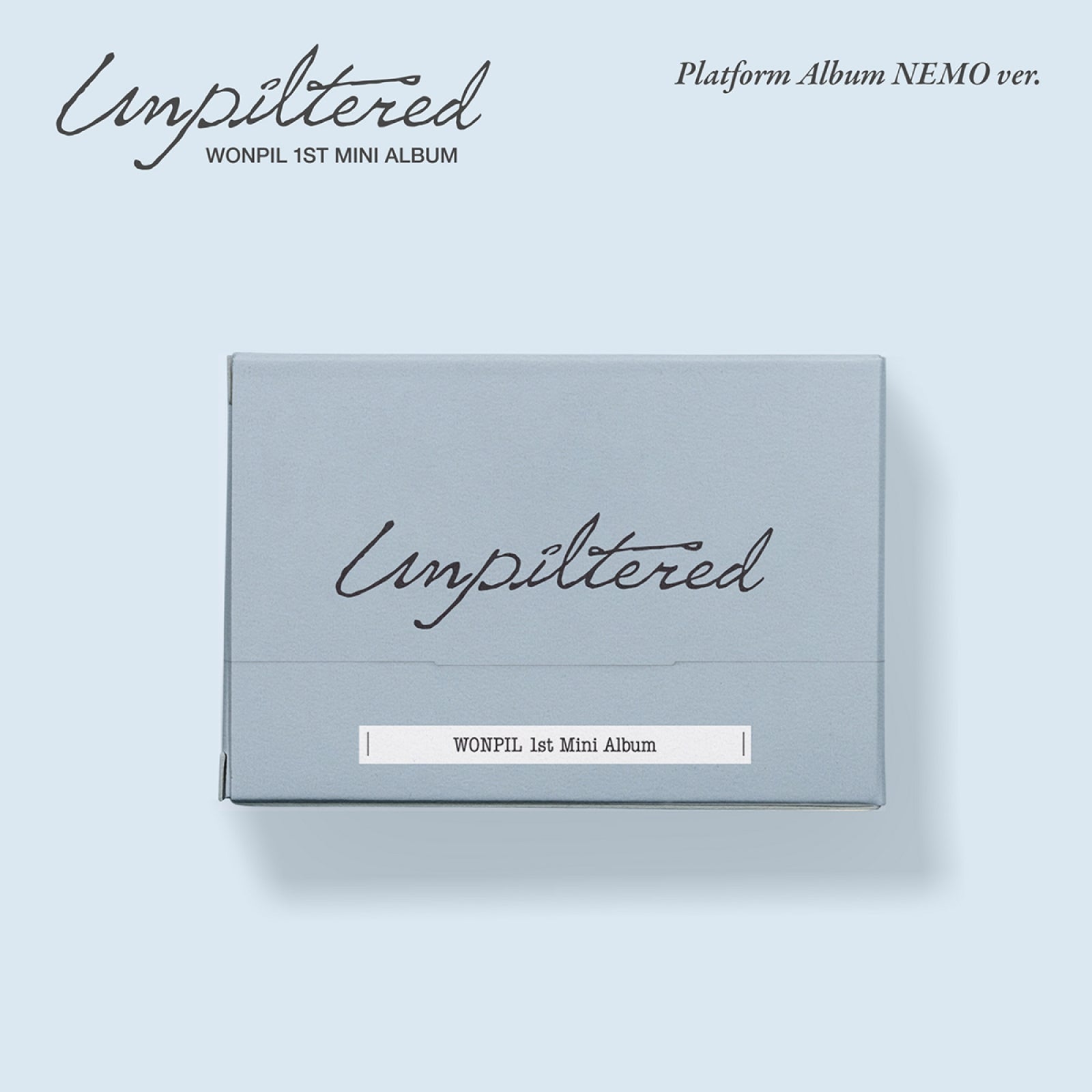 WONPIL (DAY6) - Unpiltered / 1st Mini Album (Platform Album NEMO Ver.)